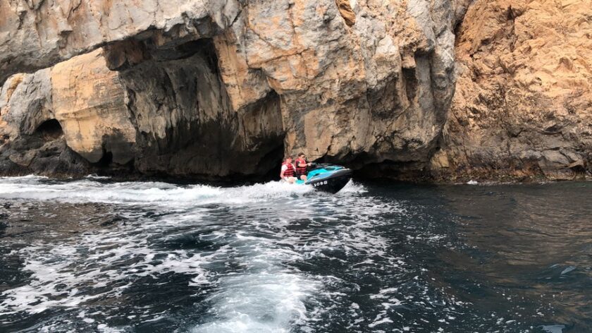 Alquiler de moto de agua 60 minutos en Mazarrón